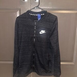 Nike Charcoal Full-Zip Jacket